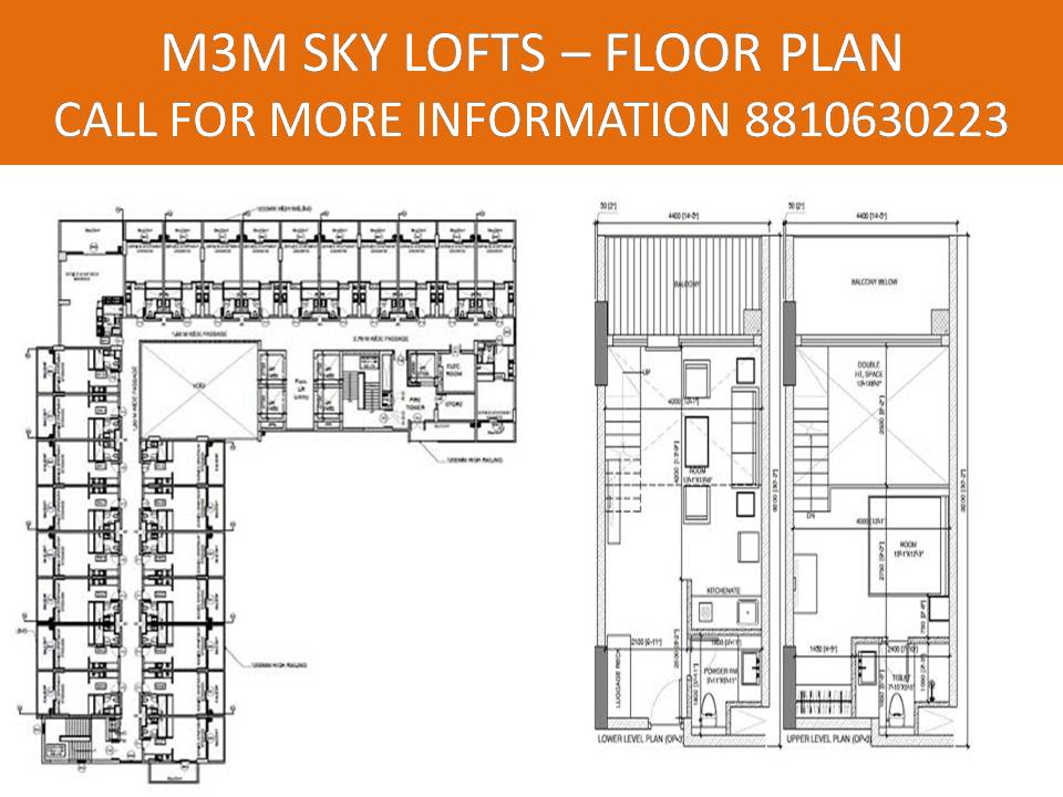 floor plan m3m sky lofts sector 71 gurgaon